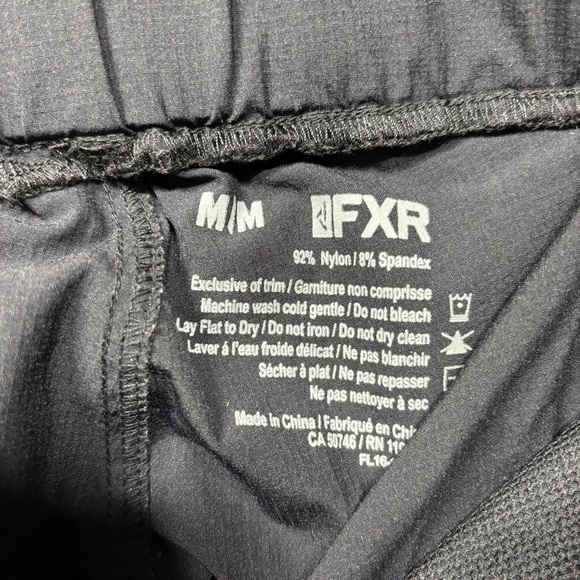 Black Men’s FXR Pants - Picture 2 of 4